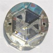 PIETRE VETRO TONDO 20MM CRISTALLO 101