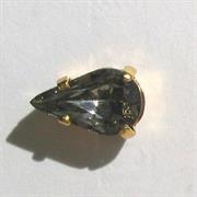 GOCCIA C/CAST.10X6MM BLACK DIAMOND