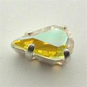 GOCCIA C/CAST.10X6MM CRISTALLO AB