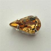 GOCCIA C/CAST.10X6MM LT.COLORADO TOPAZ