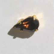 GOCCIA C/CAST.10X6MM TOPAZIO BRUCIATO