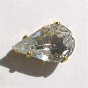 GOCCIA C/CAST.13X7MM CRISTALLO