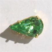 GOCCIA C/CAST.13X7MM PERIDOT