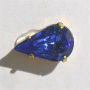 GOCCIA C/CAST.13X7MM ZAFFIRO