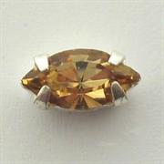 NAVETTA C/CAST.10X5MM LT.COLORADO TOPAZ