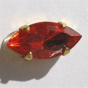 NAVETTA C/CAST.15X7MM HYACINTH/GIACINTO