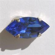 NAVETTA C/CAST.15X7MM ZAFFIRO