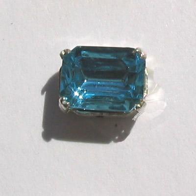 OTTAGONO C/CAST.8X6MM ACQUAMARINA