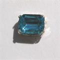 OTTAGONO C/CAST.8X6MM ACQUAMARINA