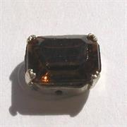 OTTAGONO C/CAST.8X6MM TOPAZIO BRUCIATO