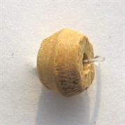 PERLE LEGNO 6MM GREZZO NATURALE